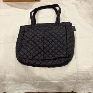 MZ Wallace Quilted Black Tote